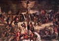 Kreuzigung detail1 Italienisch Tintoretto religiös christlich